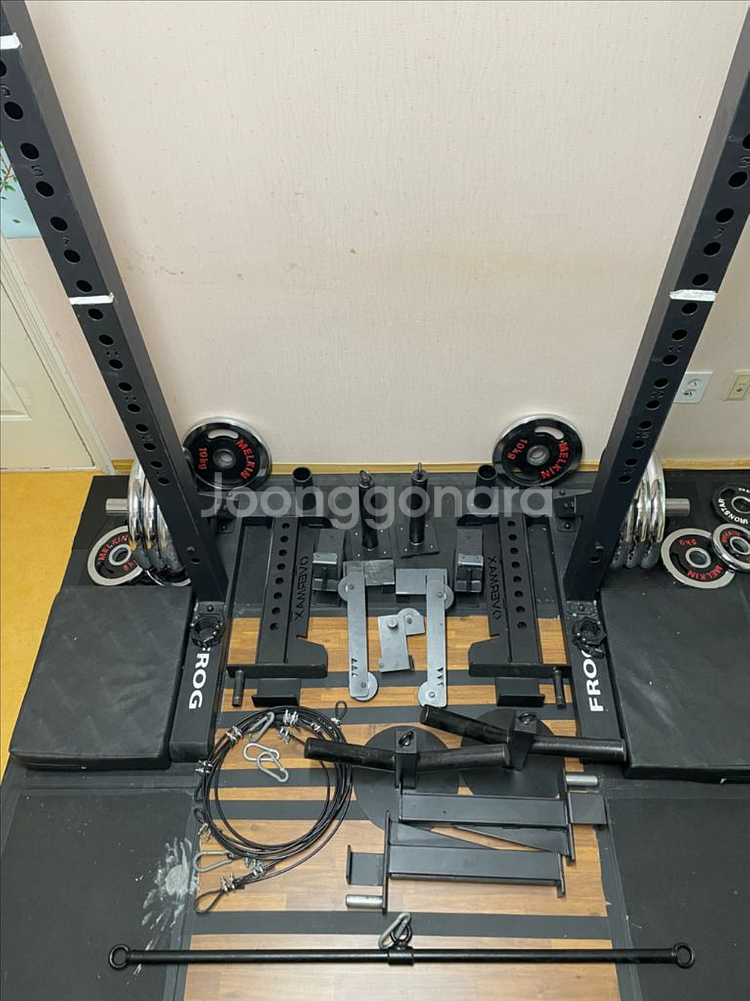 프로그 컴페티션 분리형 랙 + 디오브 케이블--1