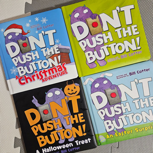 [반값택포] 돈푸쉬더버튼 유아보드북 4권 일괄 유아원서 영어보드북 엄마표영어 유아영어 영어책 홈스쿨