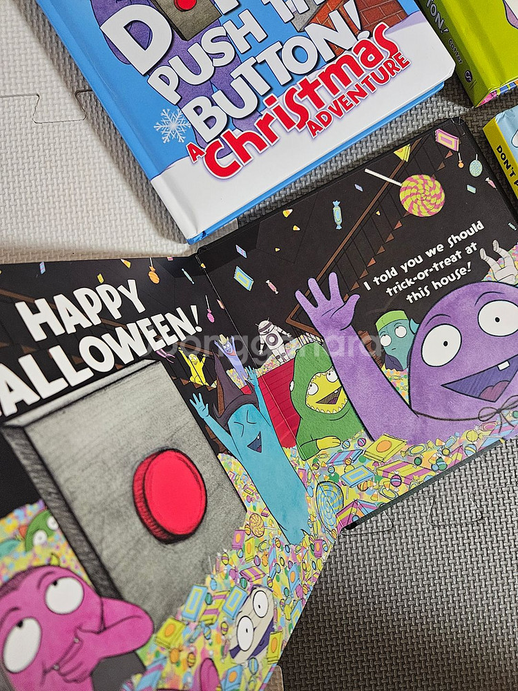 [반값택포] 돈푸쉬더버튼 유아보드북 4권 일괄 유아원서 영어보드북 엄마표영어 유아영어 영어책 홈스쿨--3