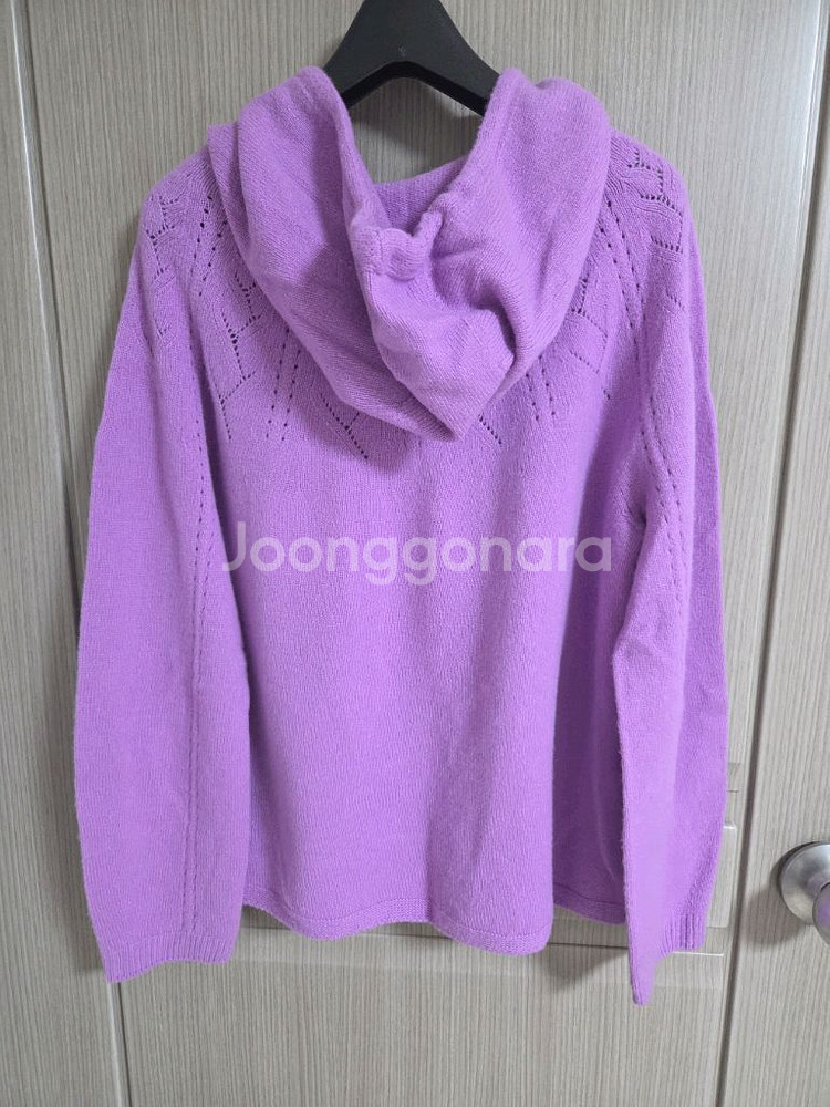 마인 스트랩 후드 니트 랑방 타임 더캐시미어 시스템--1