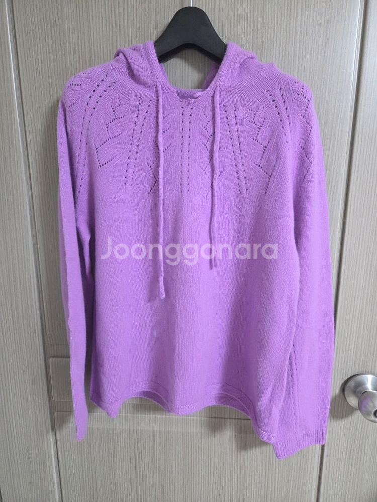 마인 스트랩 후드 니트 랑방 타임 더캐시미어 시스템--0