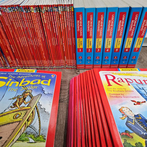 정품 어스본영리딩 1단계 50권과 cd+워크북