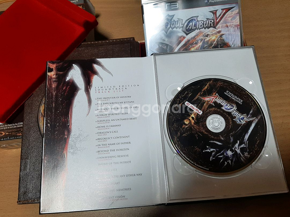 PS3 소울칼리버5 컬렉터즈 에디션 한정판--3