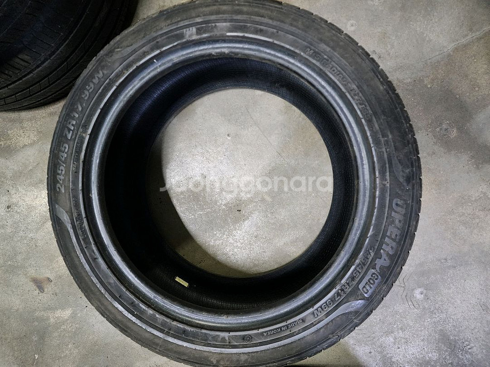 245 45 17 중고타이어--2