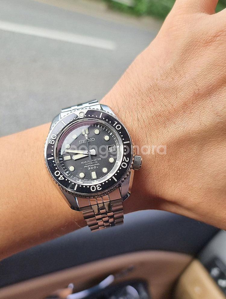 세이코 마린마스터300 (마마300) 스트랩코드 앵커스 쥬빌레 브레이슬릿--1