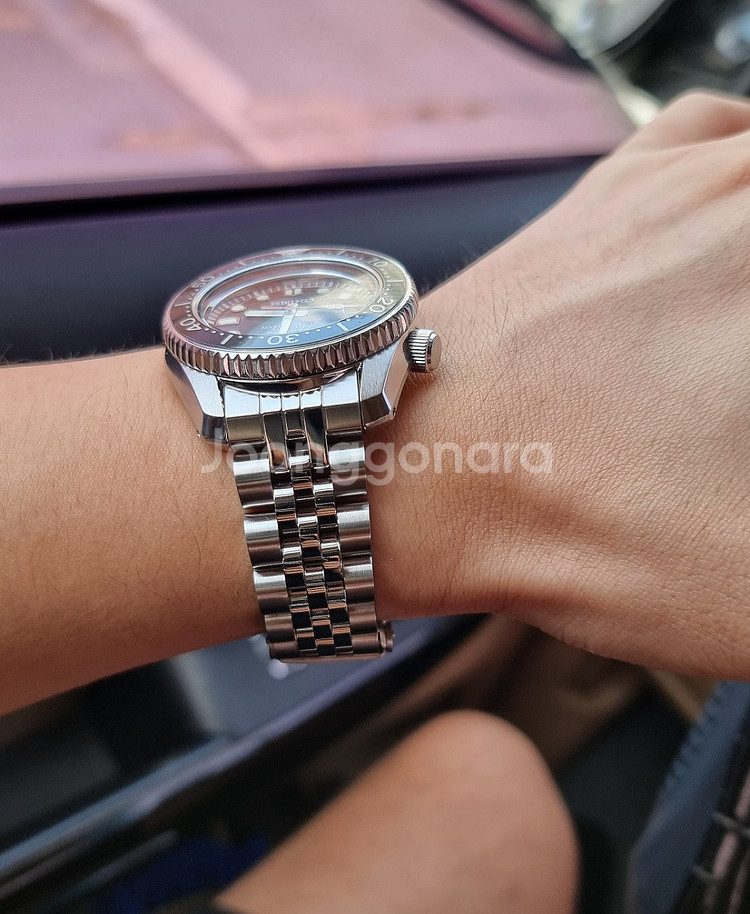 세이코 마린마스터300 (마마300) 스트랩코드 앵커스 쥬빌레 브레이슬릿--4