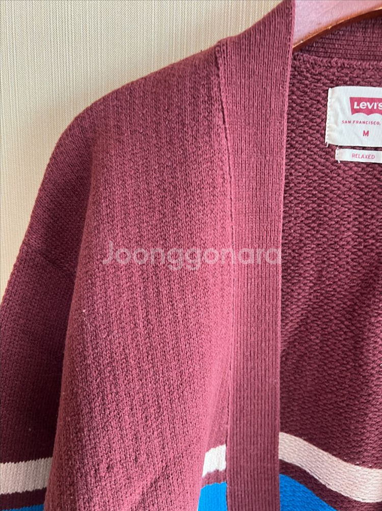 리바이스 남자 가디건 니트가디건--3