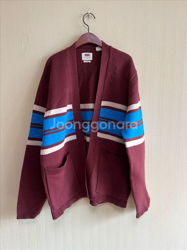 리바이스 남자 가디건 니트가디건--0