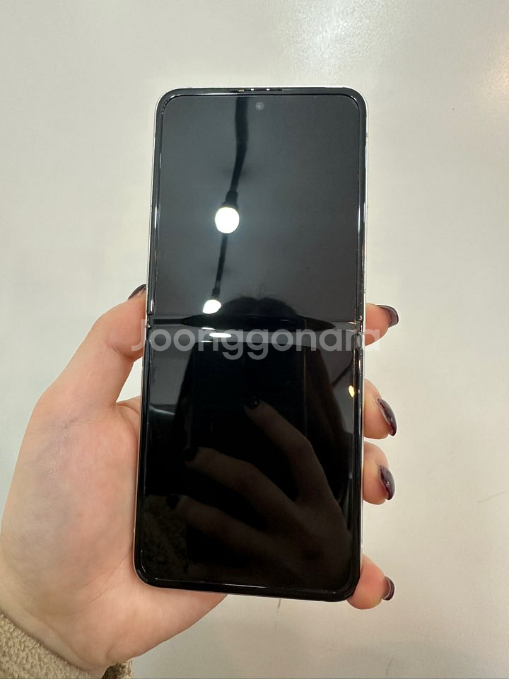 A급)갤럭시Z플립3 크림 256GB--3
