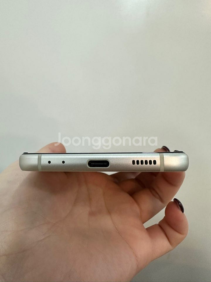 A급)갤럭시Z플립3 크림 256GB--4