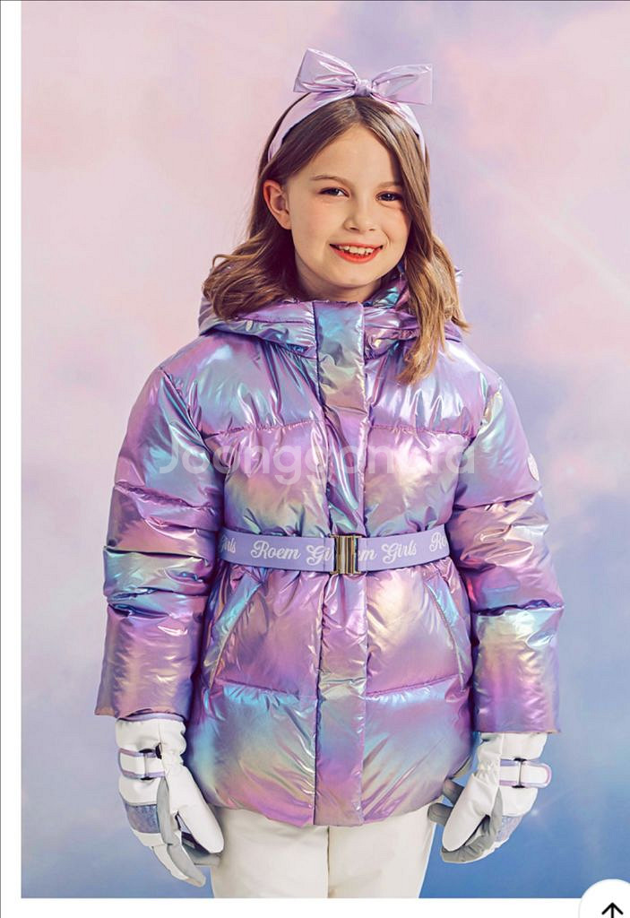 글로시패딩점퍼 130--0