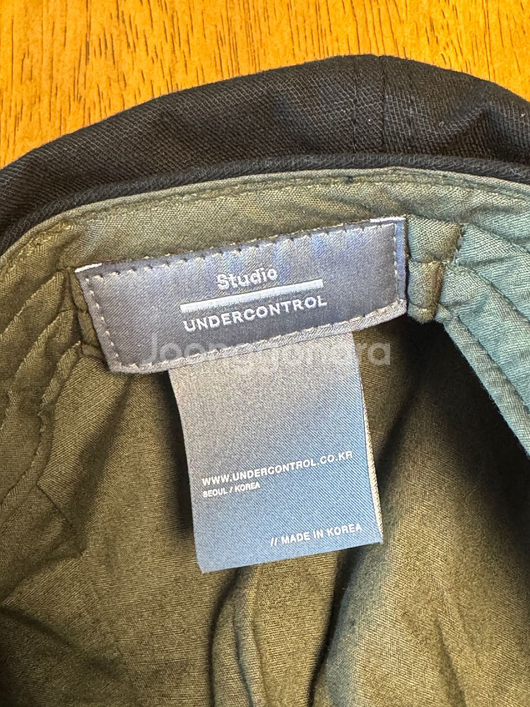 언더컨트롤 스튜디오 브레드 베레모 블랙--2