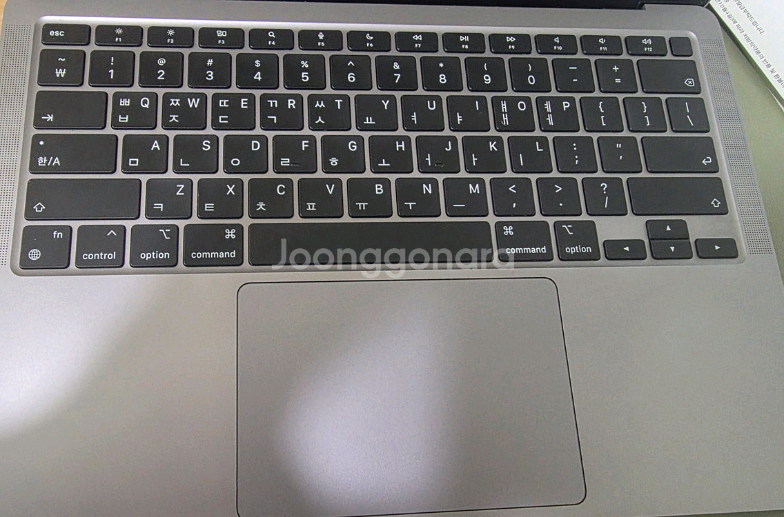 맥북에어 M1 8GB/512GB 13인치[스페이스그레이] 판매합니다--4