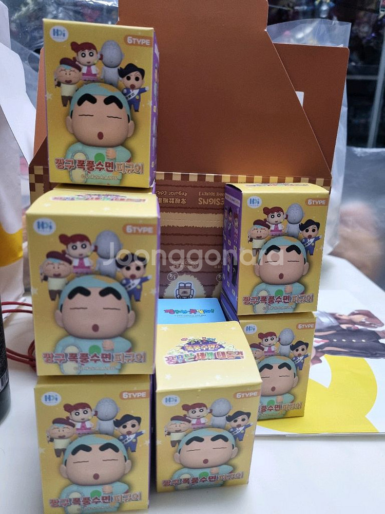 짱구 폭풍수면 피규어 전 종 싸게 판매--1