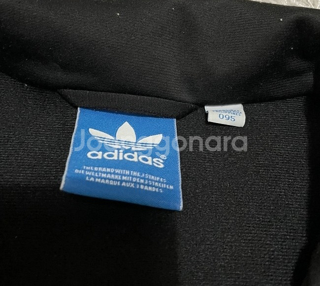 아디다스 파이어버드 검흰 블랙 트랙탑 져지집업 95~100--2