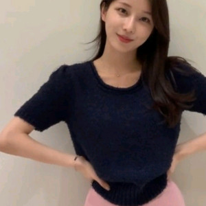 시에 sie 라트 니트 네이비