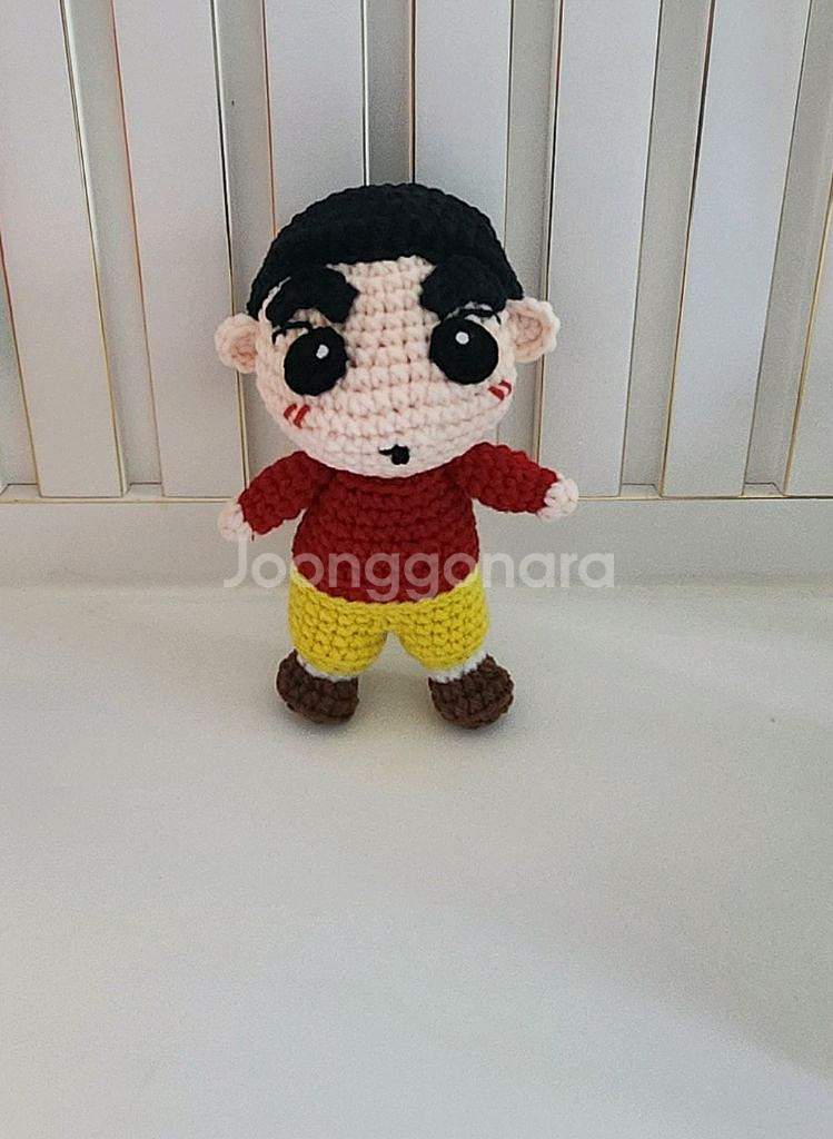 핸드메이드 짱구 인형--0