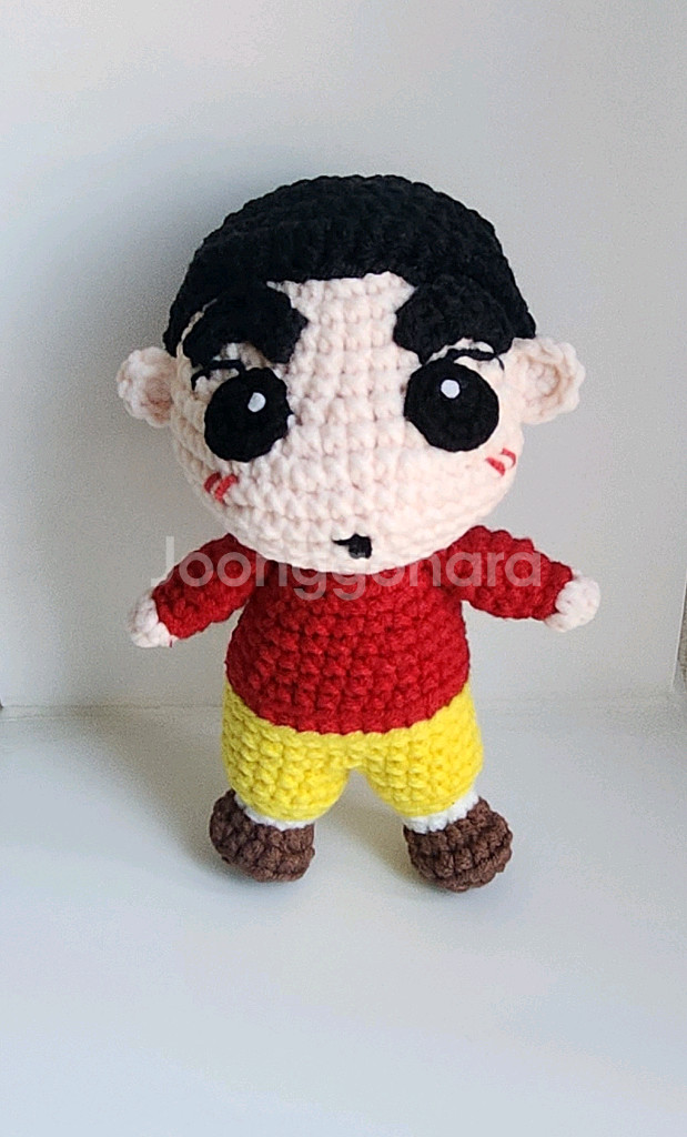 핸드메이드 짱구 인형--2