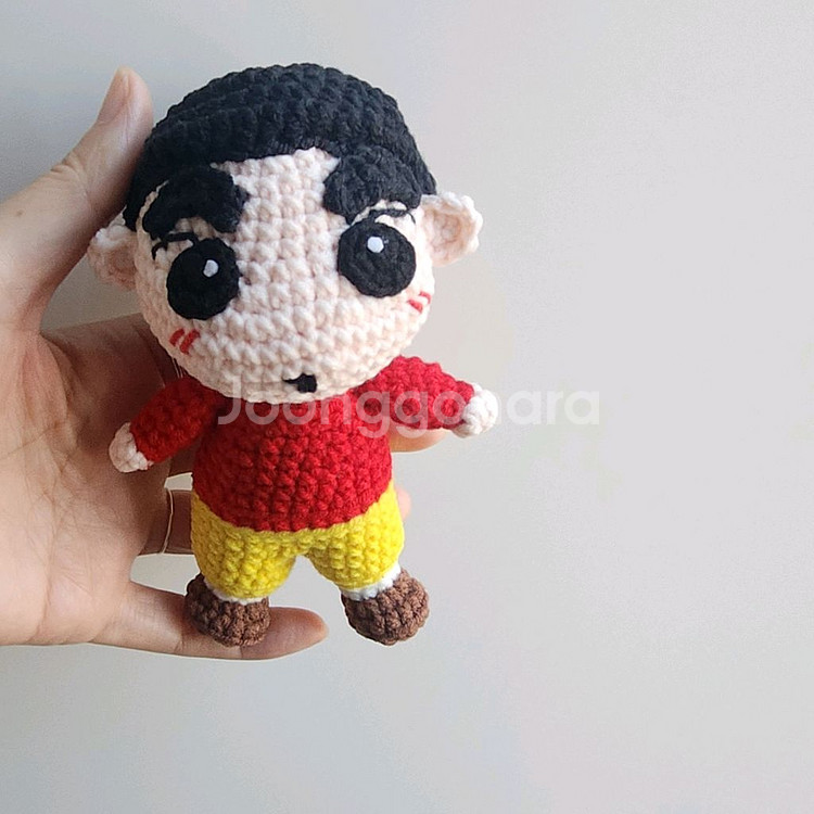 핸드메이드 짱구 인형--1