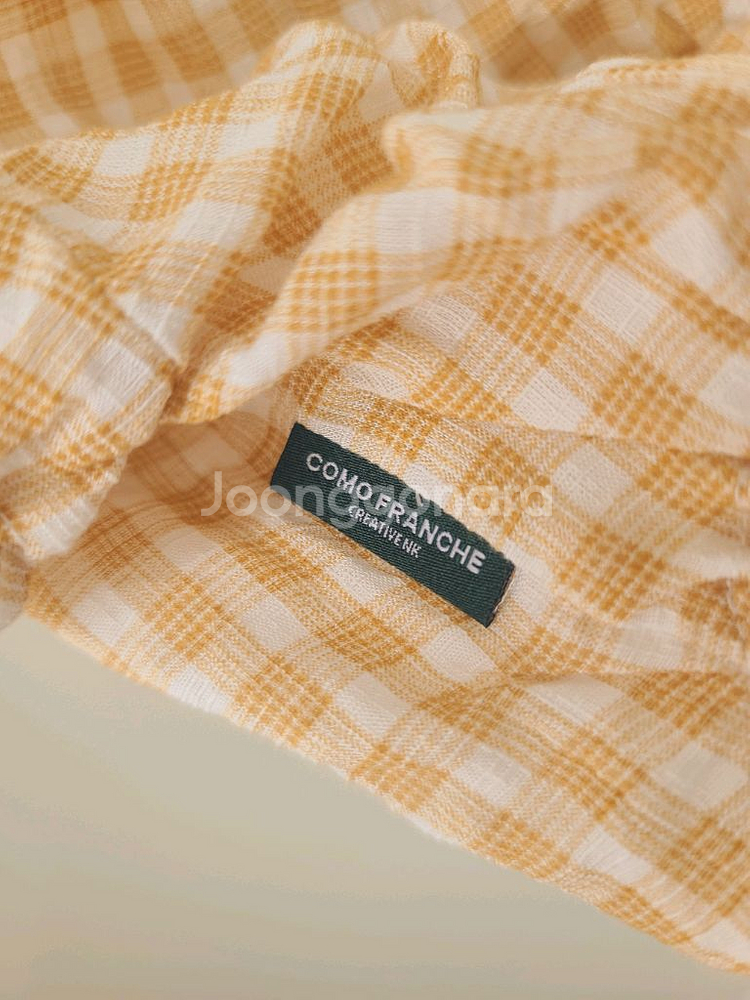 강아지옷 꼬모프랑쉬 체크 테슬 블라우스셔츠 XL--6