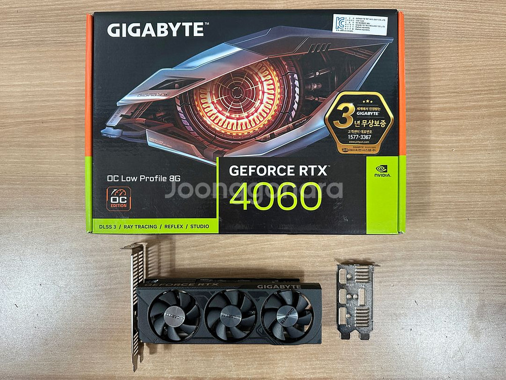기가바이트 RTX 4060 OC UD2 OC D6 8GB Nano LP--0