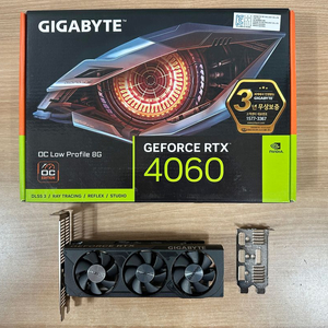 기가바이트 RTX 4060 OC UD2 OC D6 8GB Nano LP
