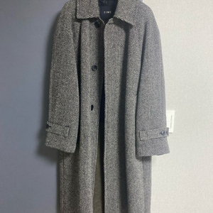 타임옴므 22FW 헤링본 발마칸코트 95