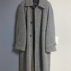 타임옴므 22FW 헤링본 발마칸코트 95