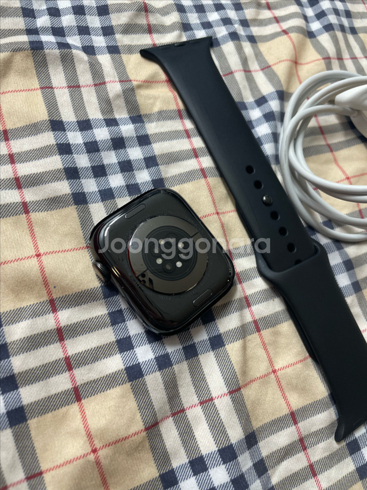 애플워치7에르메스 누아 45mm SSS급--2