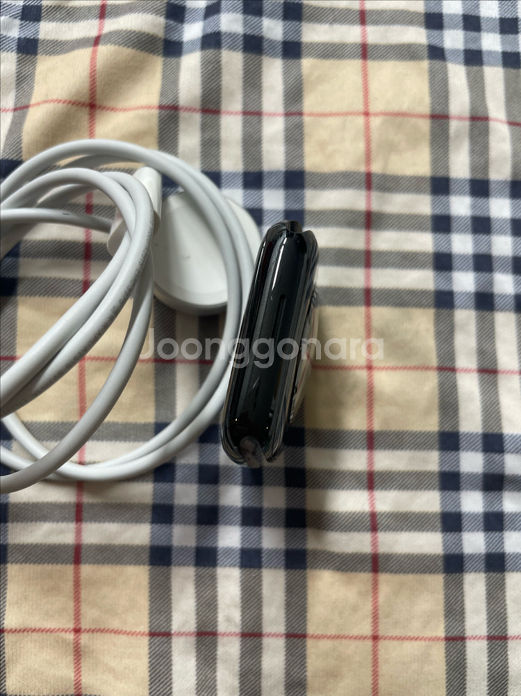 애플워치7에르메스 누아 45mm SSS급--5