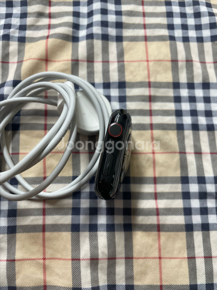 애플워치7에르메스 누아 45mm SSS급--3