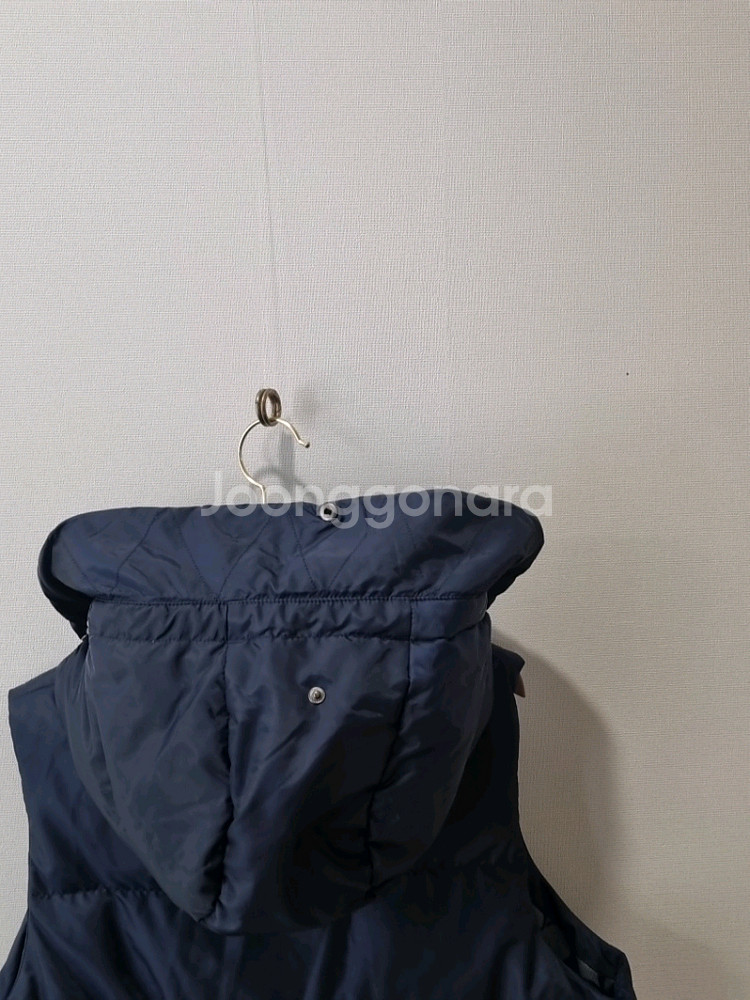 COACH 코치 네이비 패딩 조끼 (M)--3