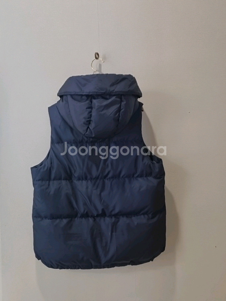 COACH 코치 네이비 패딩 조끼 (M)--4