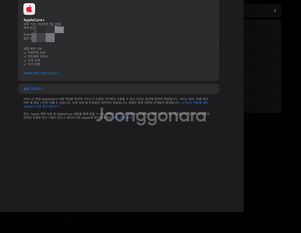 아이패드 M4 13인치 256 와이파이 애케플포함--2