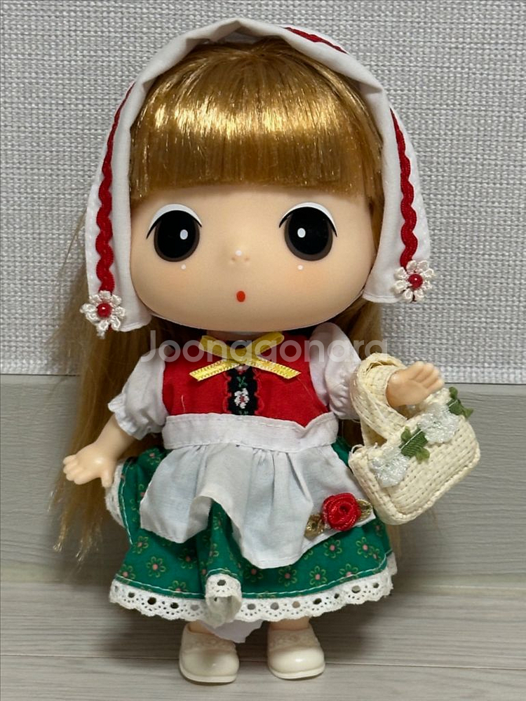 고전 완구 문구 미운 네살 뚱 인형 알프스 소녀--0