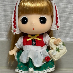 고전 완구 문구 미운 네살 뚱 인형 알프스 소녀