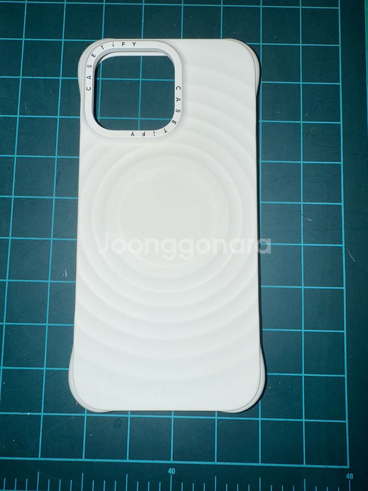 아이폰16프로맥스 케이스티파이 리플 화이트--1