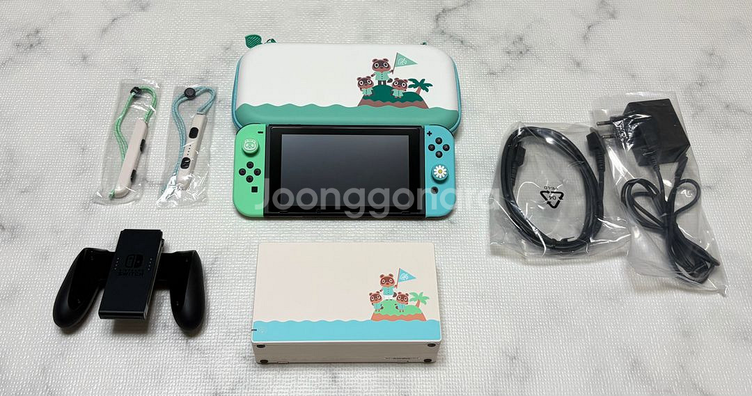 닌텐도 스위치 동물의숲 에디션 풀박스 판매--3