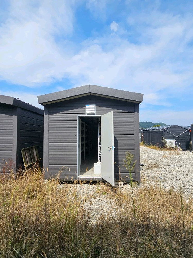 컨테이너형 스마트팜 수경식 이미지