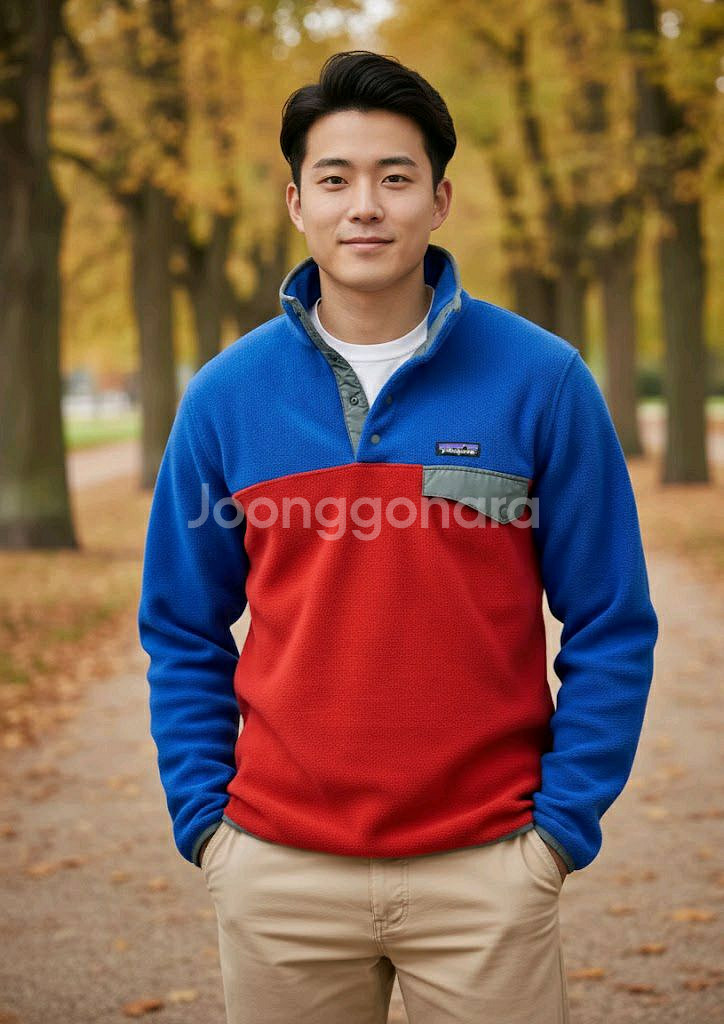 파타고니아 신칠라 스냅티 풀오버 투어링레드 s 새상품--0