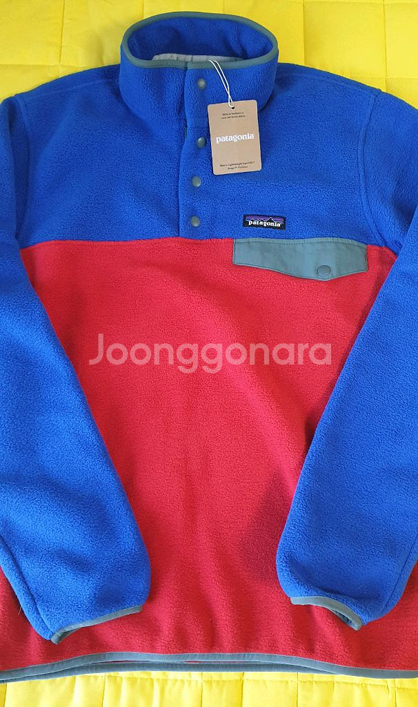 파타고니아 신칠라 스냅티 풀오버 투어링레드 s 새상품--1
