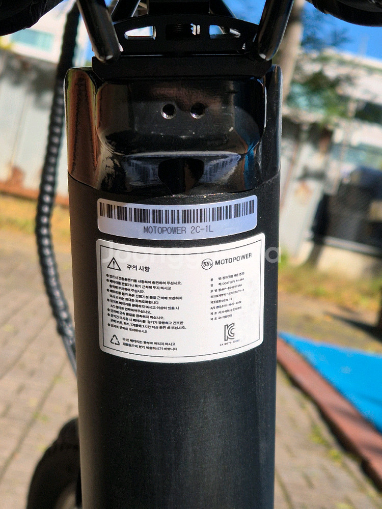 모토벨로 TX8 PRO3 접이식 전기 자전거--5