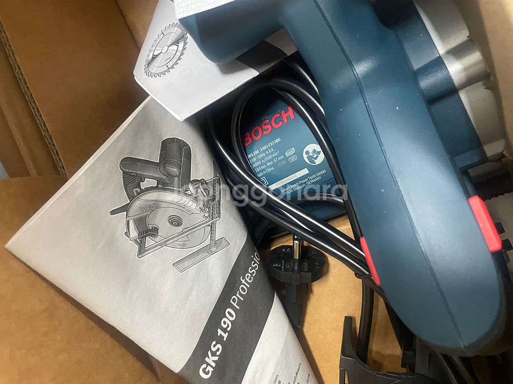 보쉬 GKS 190 원형톱 새제품--4
