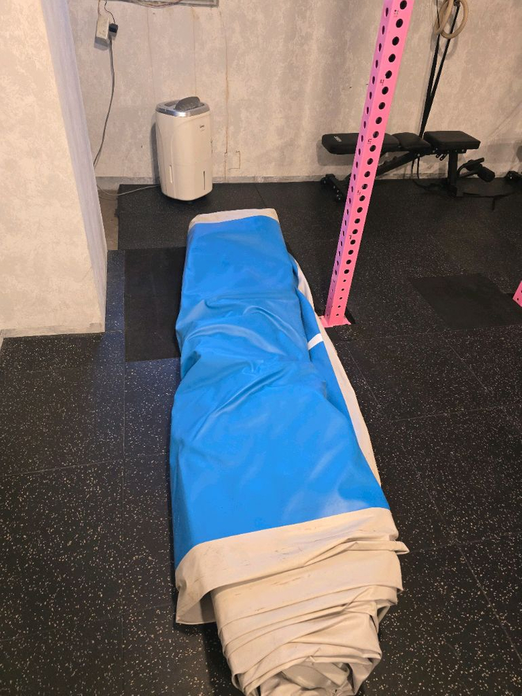 12m 에어포스 태권도에어매트 체조에어매트 길이 이미지