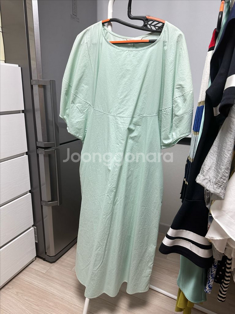 르꼬르망 롱원피스 민트 free사이즈--0