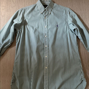 폴로 랄프로렌 그린 스트라이프셔츠 M사이즈 판매