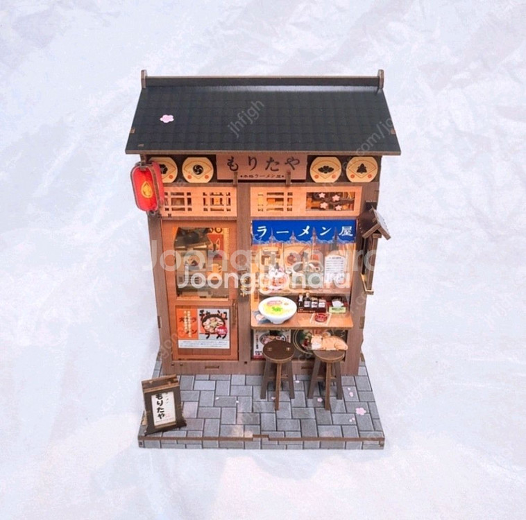 [45번] DIY 미니어처하우스 완성품 (LED)--1