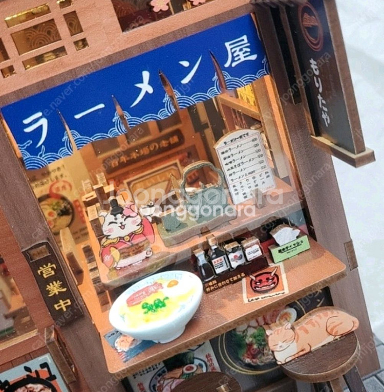 [45번] DIY 미니어처하우스 완성품 (LED)--4