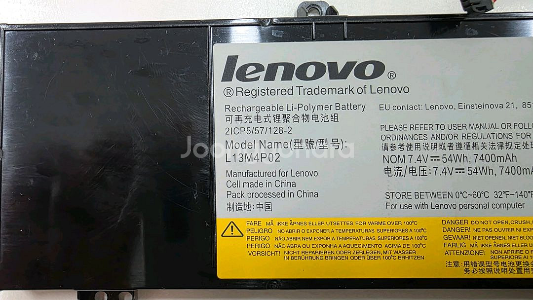 레노버 노트북 배터리 L13M4P02--1
