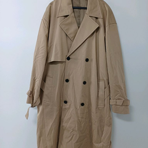 스파오 간절기 오버핏 더블 트렌치코트 (새상품110)